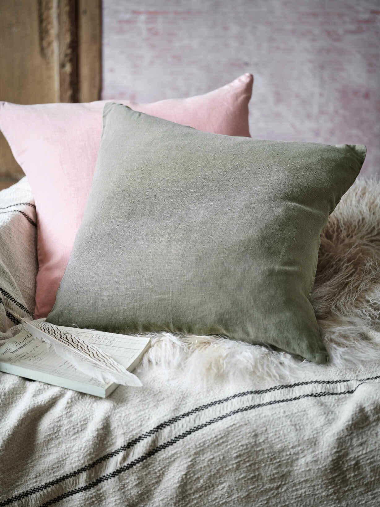 Linen Cushions UK | Sheepskin Cushions | Luxury Nordic Cushions