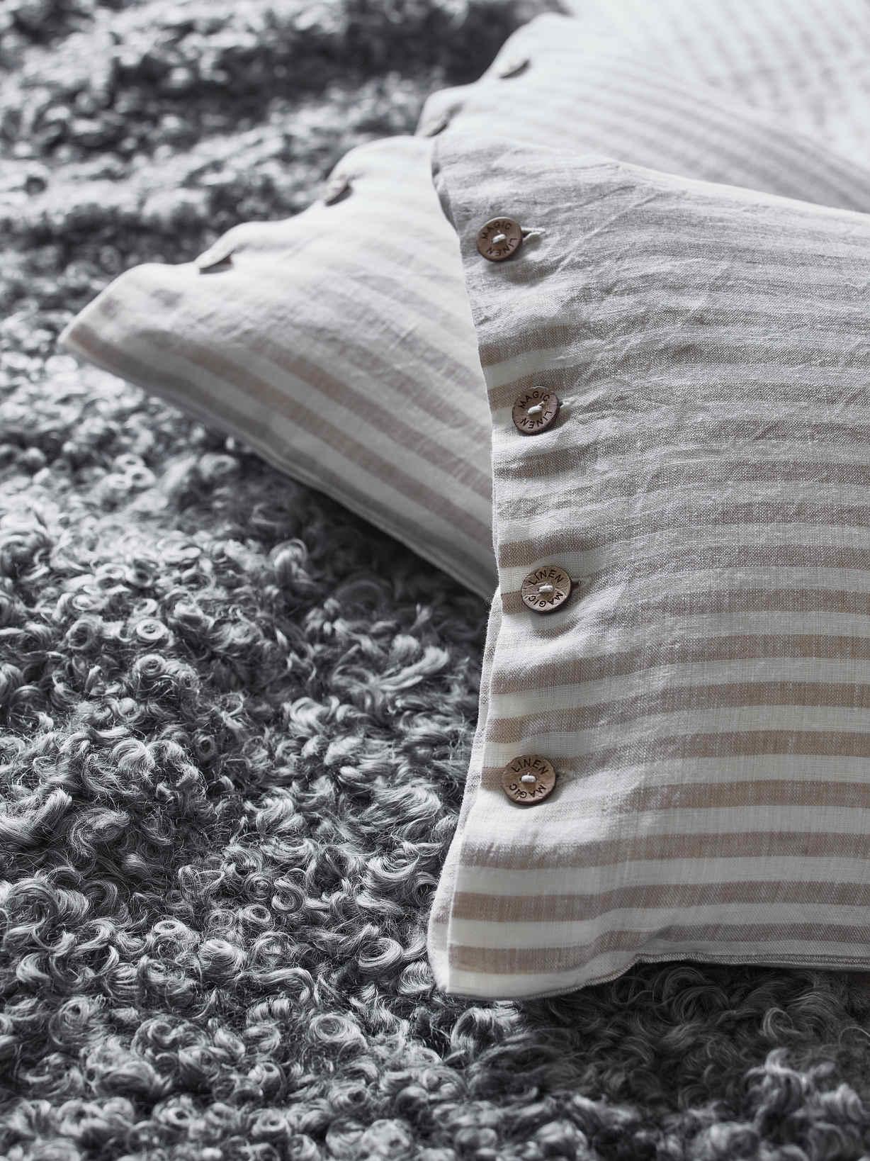 Linen Cushions UK Sheepskin Cushions Luxury Nordic Cushions