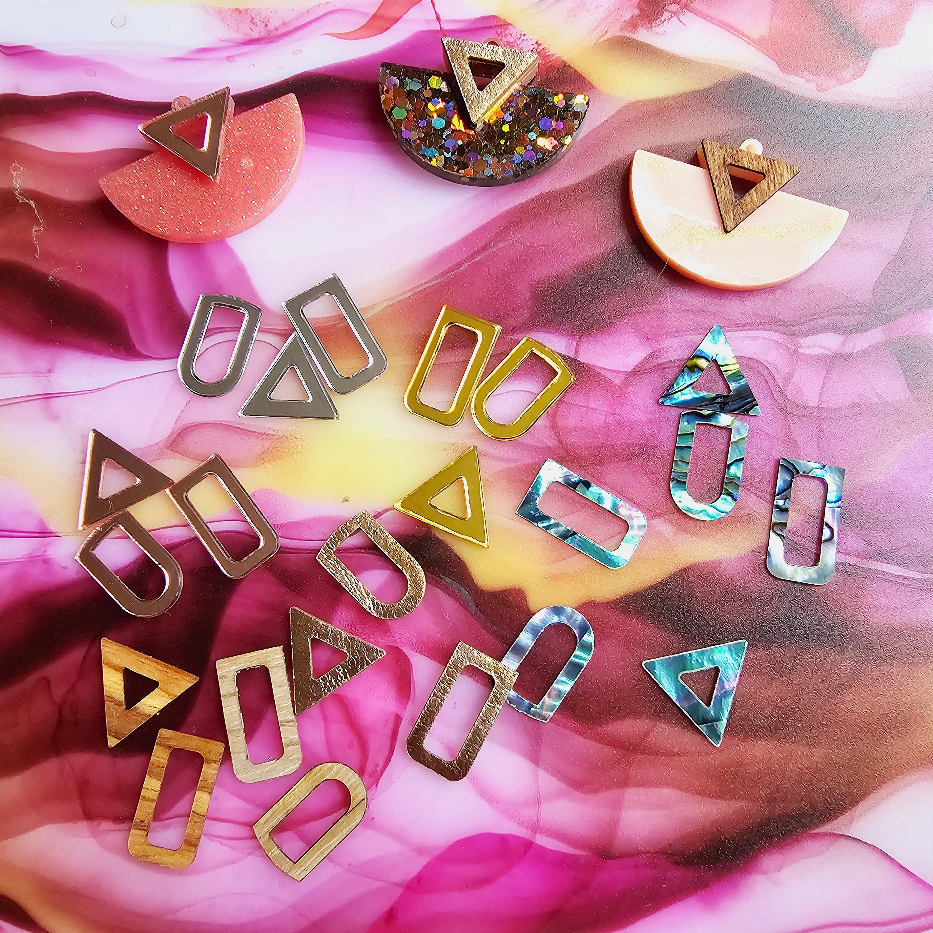 Thin adhesive veneers for jewellery