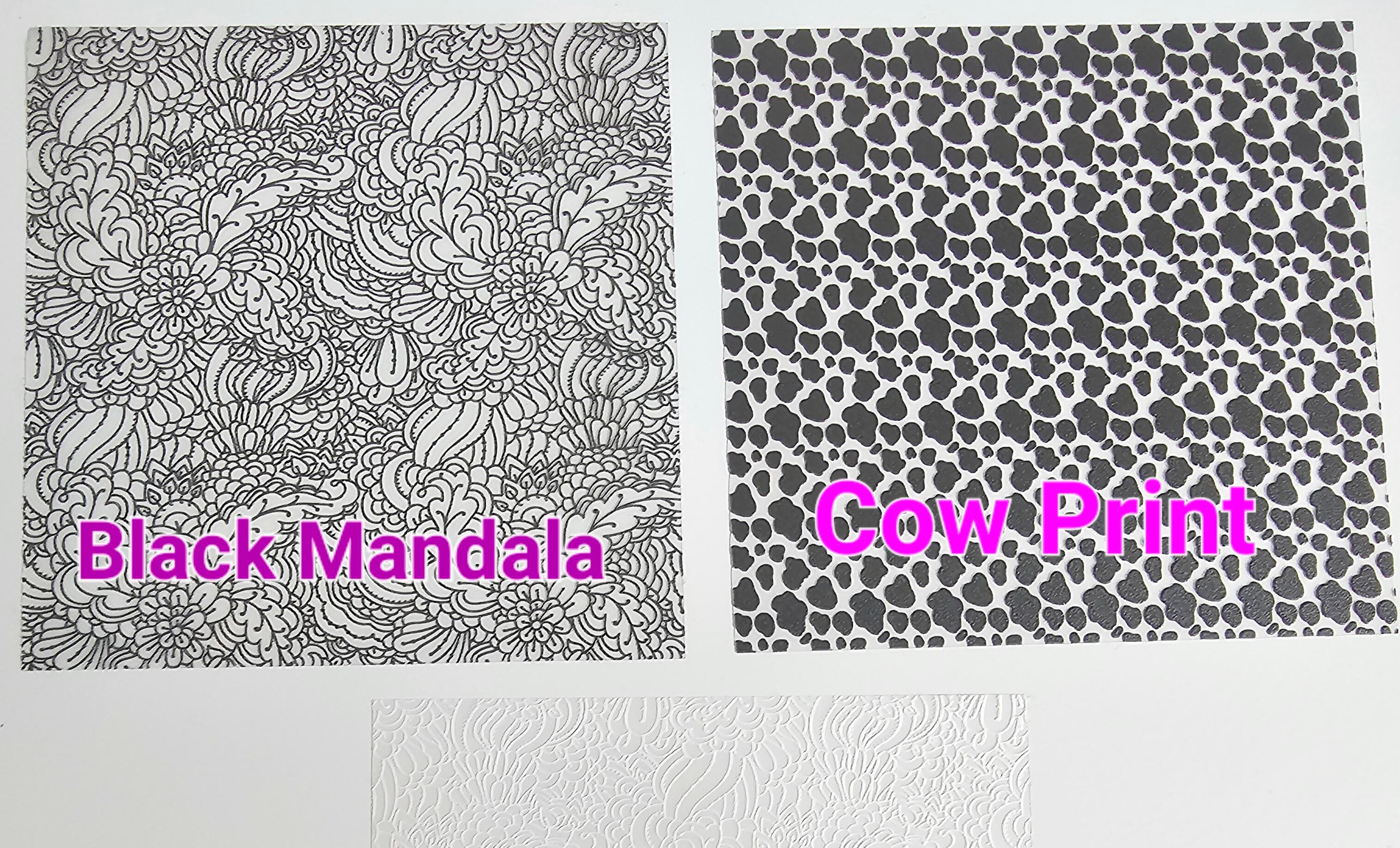 Assorted Adhesive sticker Pattern sheets trio