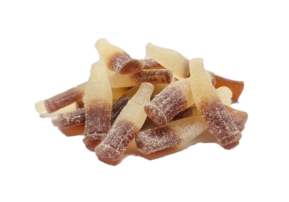 Hulme Vegan Sugared Cola Bottles Jelly