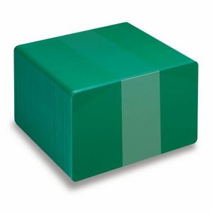 Green blank PVC cards - SKE Direct Sales.com