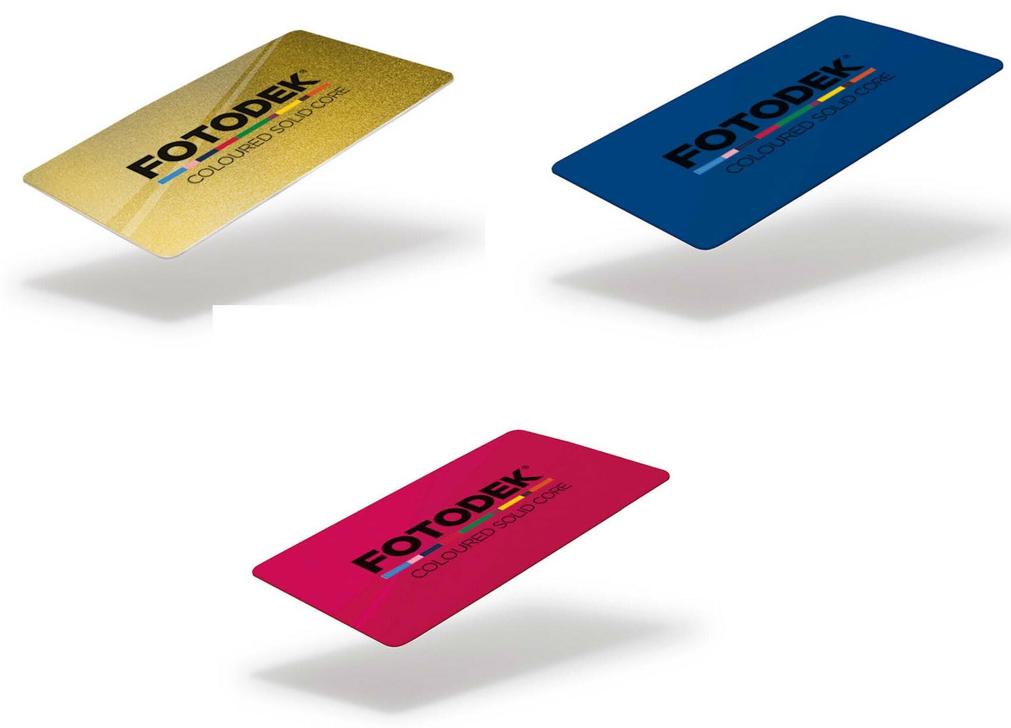 Premium Coloured Blank Plastic Cards (PVC)- SKE Direct Sales
