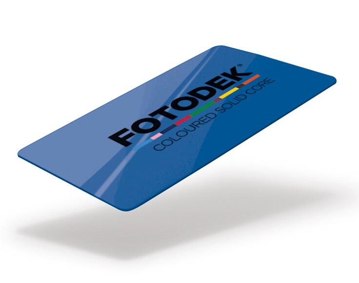FOTODEK Premium Blank Coloured Cards with Solid Core - Pacific Blue - SKE Direct Sales