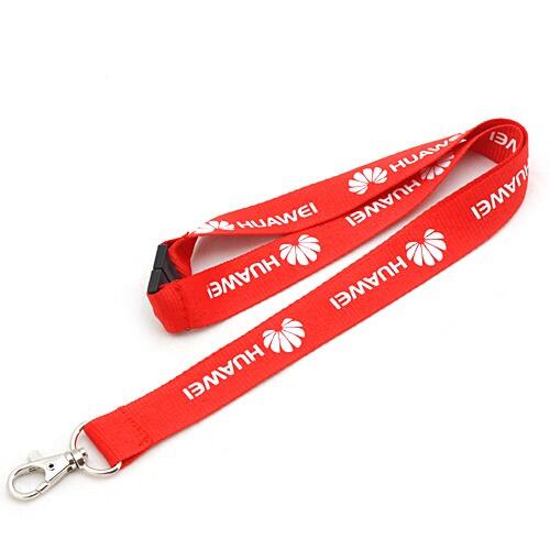 Custom Printed One Colour Lanyards | Silk Screen Logo Lanyards with Safety Breakaway - SKE Direct Sales
