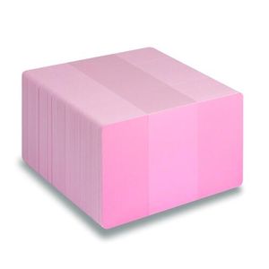 Pink blank PVC cards - SKE Direct Sales