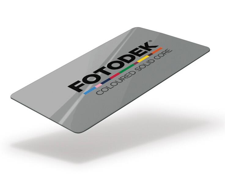 FOTODEK Premium Blank Coloured Cards with Solid Core - Quicksilver - SKE Direct Sales