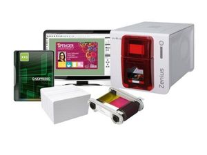 Evolis Zenius Go Pack Printer Bundle - SKE Direct Sales