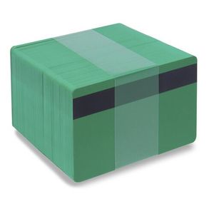 Green HiCo blank PVC cards - SKE Direct Sales
