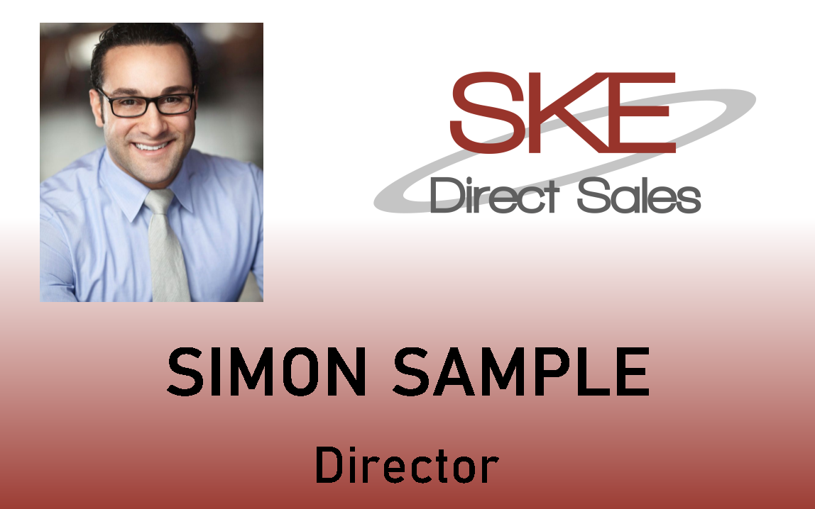 Standard Printed Plastic ID Card- SKE Direct Sales