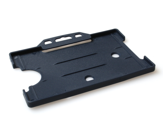 Single Open Rigid L/S Card Holder- Dark Navy Blue- SKE Direct Sales