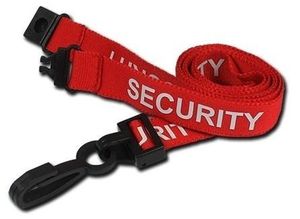 Red Security Lanyard- SKE Direct