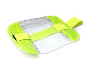 SIA Security Hi-Vis Yellow Armband Card Holder - SKE Direct Sales