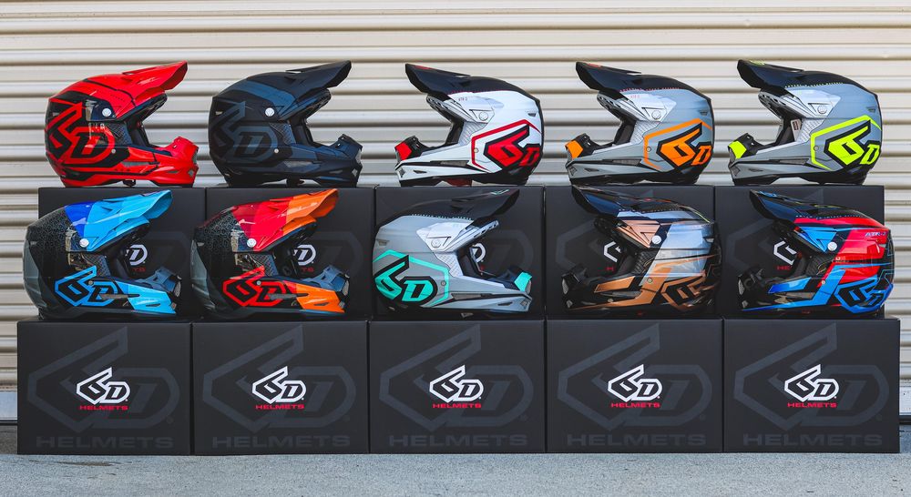 6d motocross helmets