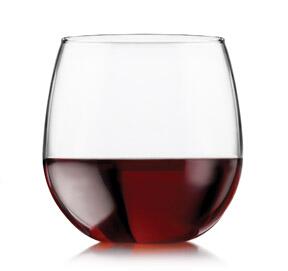 Libbey Stemless Red Wine Glass