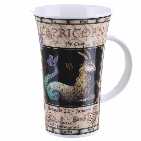 Dunoon Zodiac Capricorn Star Sign Mug - Glencoe Shape