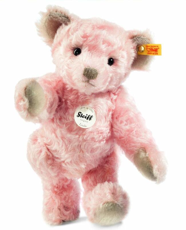 Steiff Classic Teddy Bear Linda 30cm Pale Pink