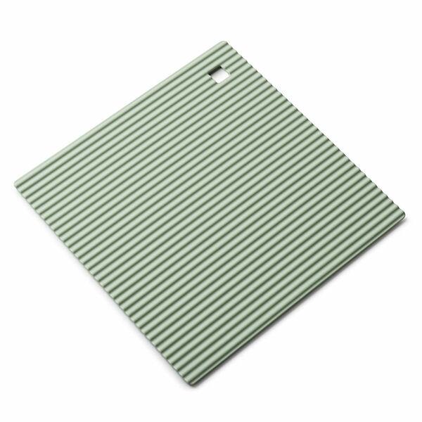 Zeal Heat Resistant Non-Slip Trivet Pot Rest Mat Silicone Sage Green