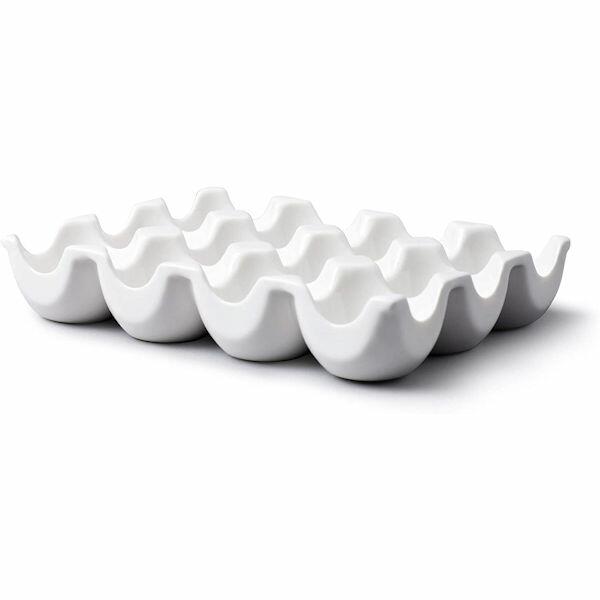 W M Bartleet & Sons 12 Egg Tray Porcelain