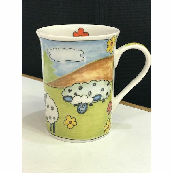 Pig Cow Sheep Mugs Set of 6