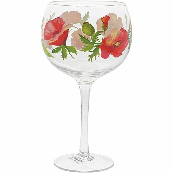 Ginology Poppies Copa Gin Glass