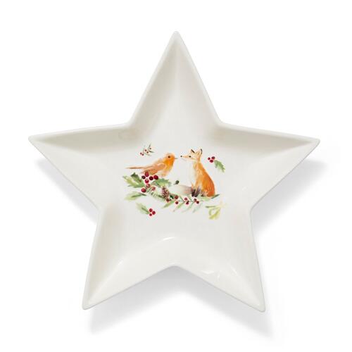 Cooksmart - Christmas A Winters Tale - Star Dish Large 29cm
