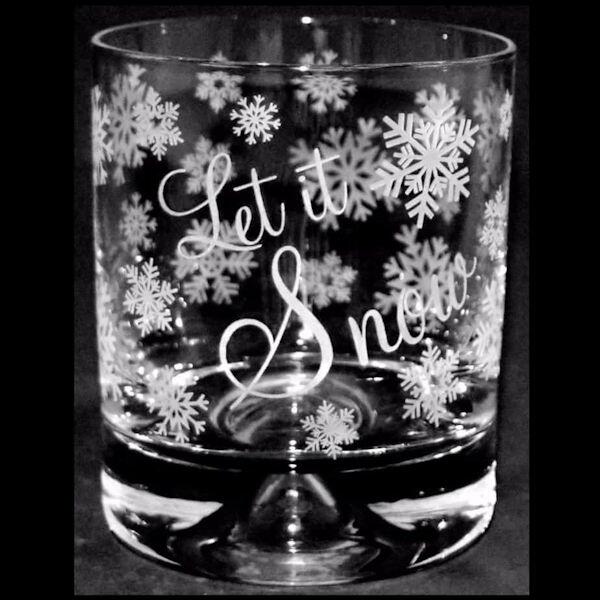 Animo Glass - Let It Snow Whisky Tumbler