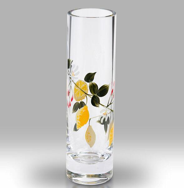 Nobile Glass Lemon Grove Bud Vase 19.5cm