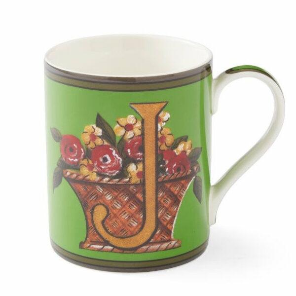 Spode Kit Kemp Alphabet Mug - J