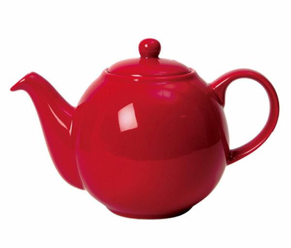 London Pottery Globe Teapot 6 Cup Red