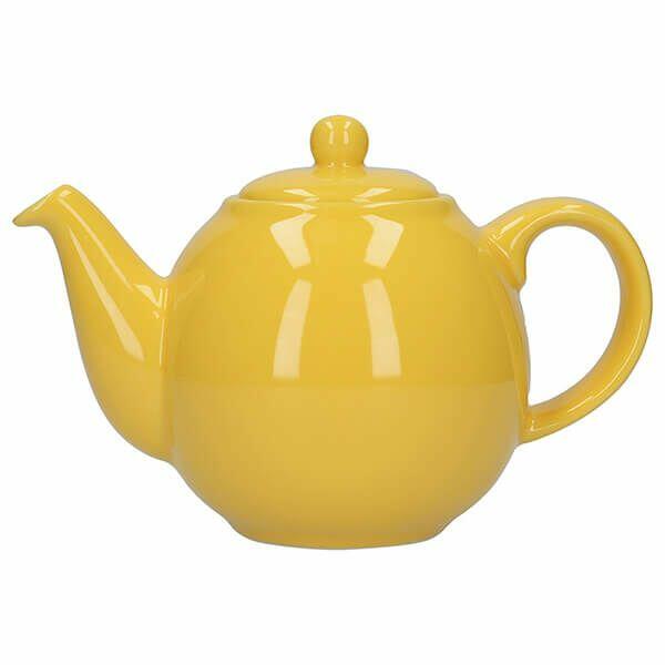 London Pottery Globe Teapot 6 Cup New Yellow