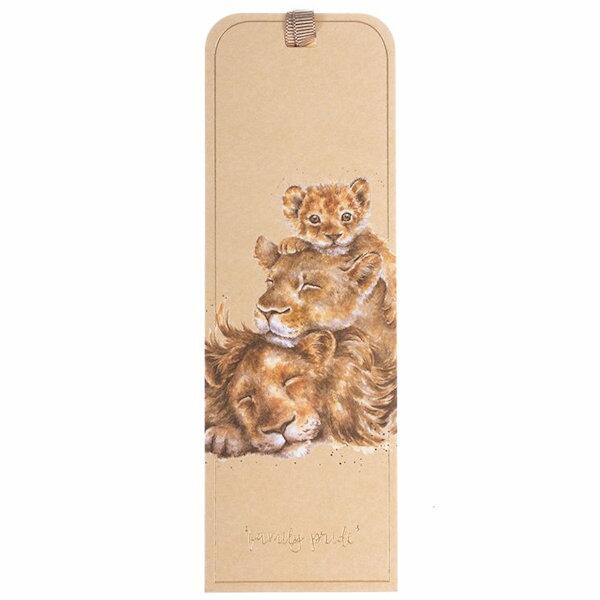 Wrendale Designs Bookmark - Family Pride of Lions