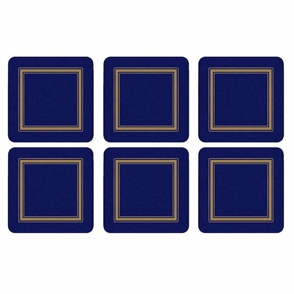 Pimpernel Classic Midnight Set of 6 Coasters
