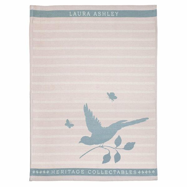 Laura Ashley Tea Towel Blush Bird
