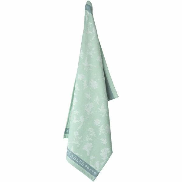 Laura Ashley Tea Towel Mint Flowers
