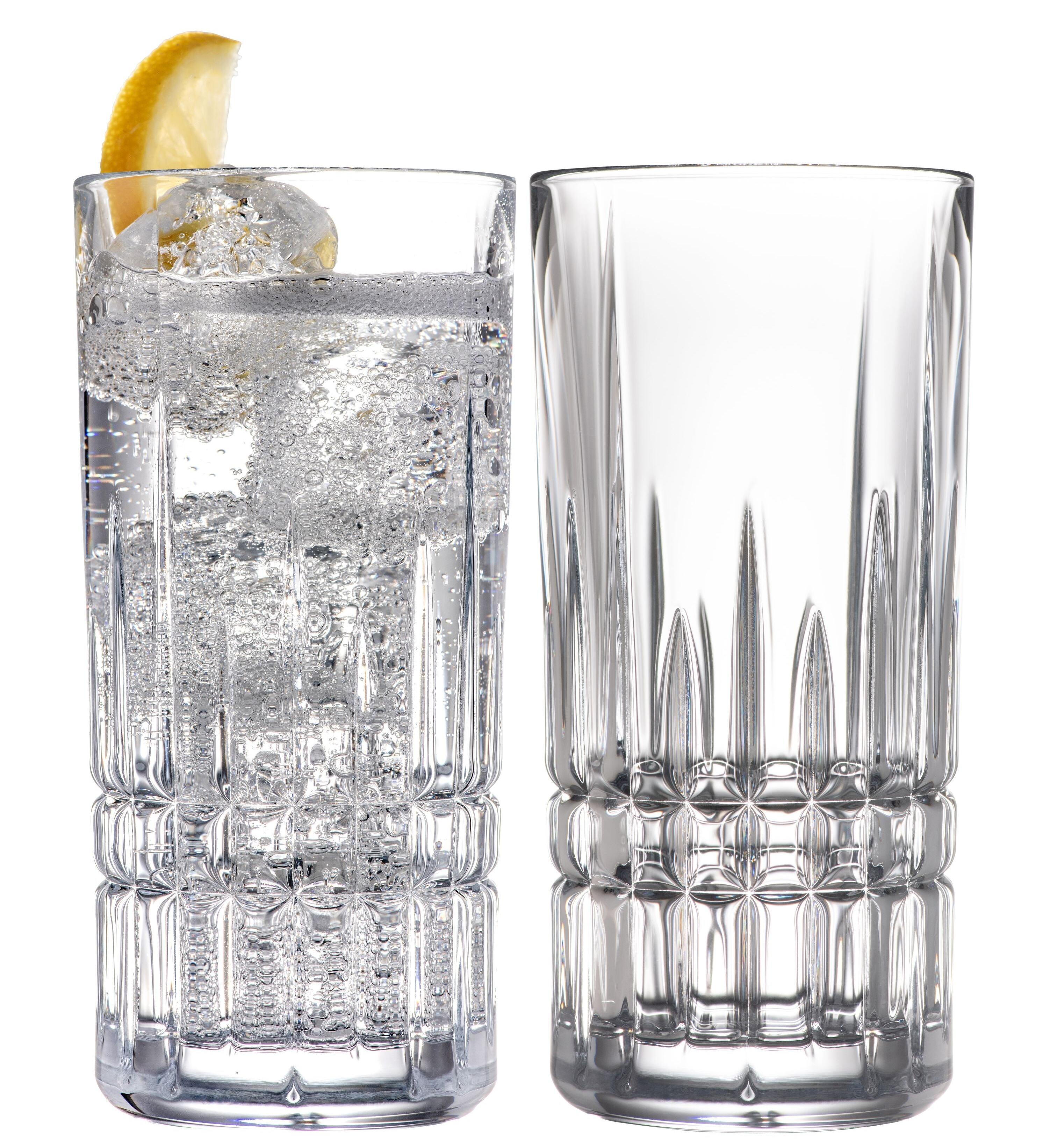 Galway Crystal Liffey Hiball Glass Set of 2