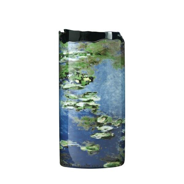 Monet - Water Lilies Silhouette D’Art Vase 20cm