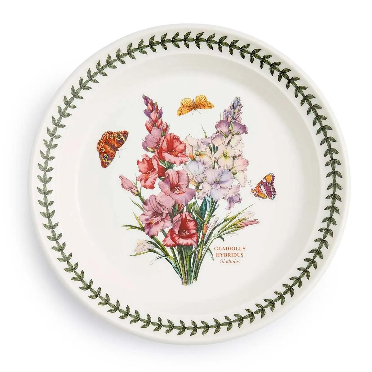 Portmeirion Botanic Garden Plate 20cm 8 inch - Gladioli