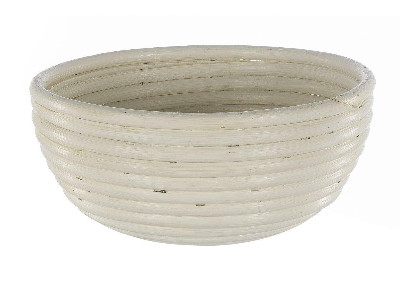 Eddingtons Traditional ­Banneton Round Wicker Bread ­Proving Basket 20cm ­750g