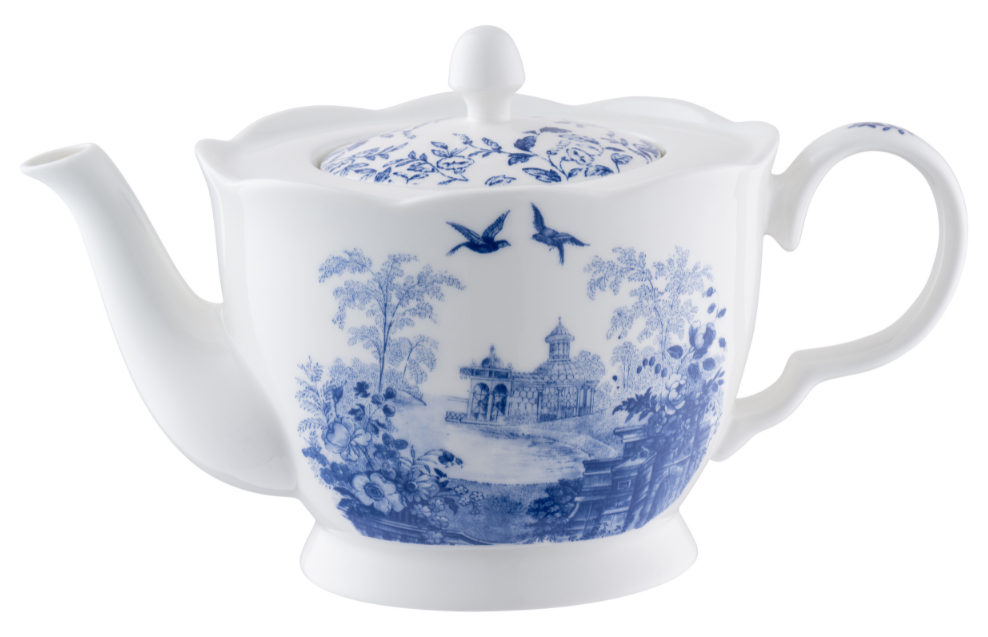 Aynsley Archive Blue Teapot 1 Litre
