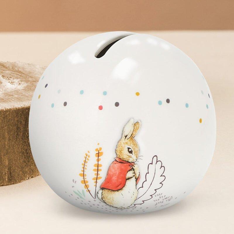 Beatrix Potter - Flopsy Bunny Money Bank - Sphere 9cm