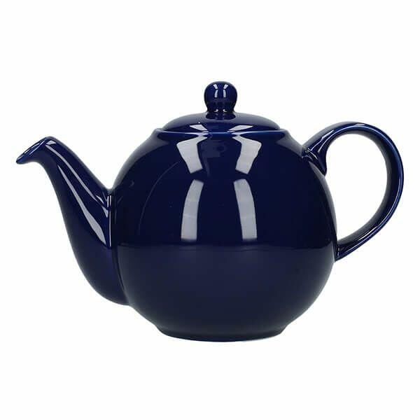 London Pottery Globe Teapot 4 Cup Cobalt Blue