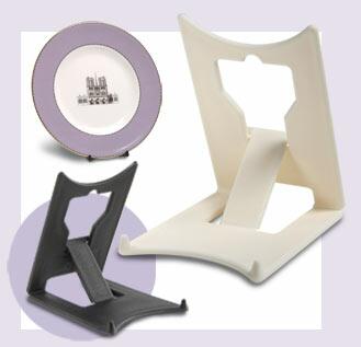 Leeds Display Clip Stand Medium Ivory Twin Pack