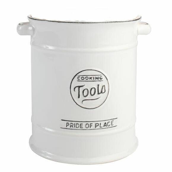 T&G Pride of Place Large Cooking Tools Jar in White