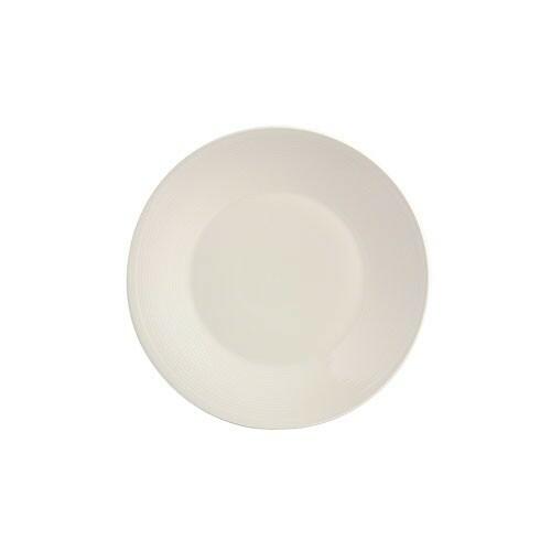 Fairmont & Main White Linen Dessert Plate 21.5cm