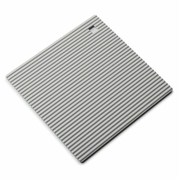 Zeal Heat Resistant Non-Slip Trivet Pot Rest Mat Silicone French Grey