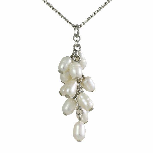 Lila Jewellery Freshwater Pearl - Cluster Pendant