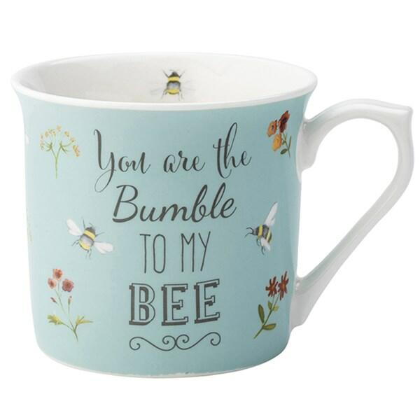 Bee Happy -  Mug - Bumble to my Bee - Blue