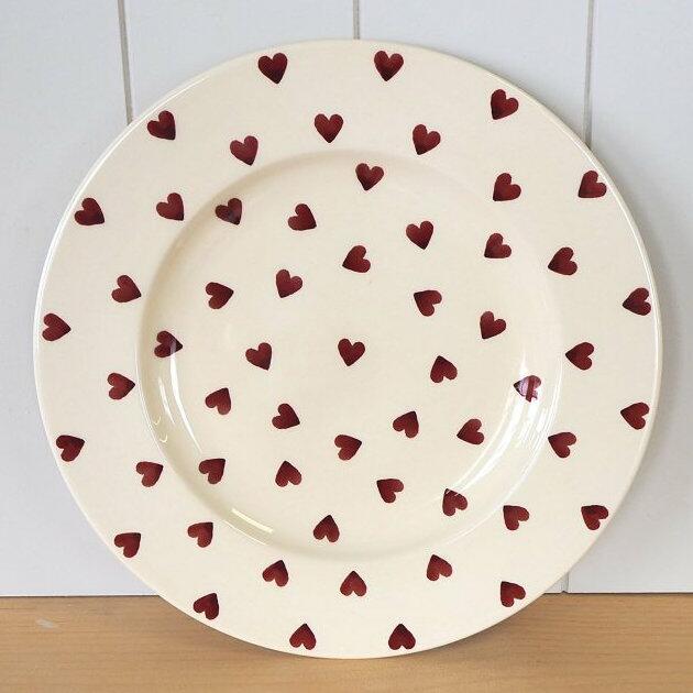 Peregrine Creamware - Queen of Hearts Dinner Plate