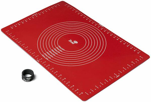 Zeal Pastry Rolling Mat Silicone Red